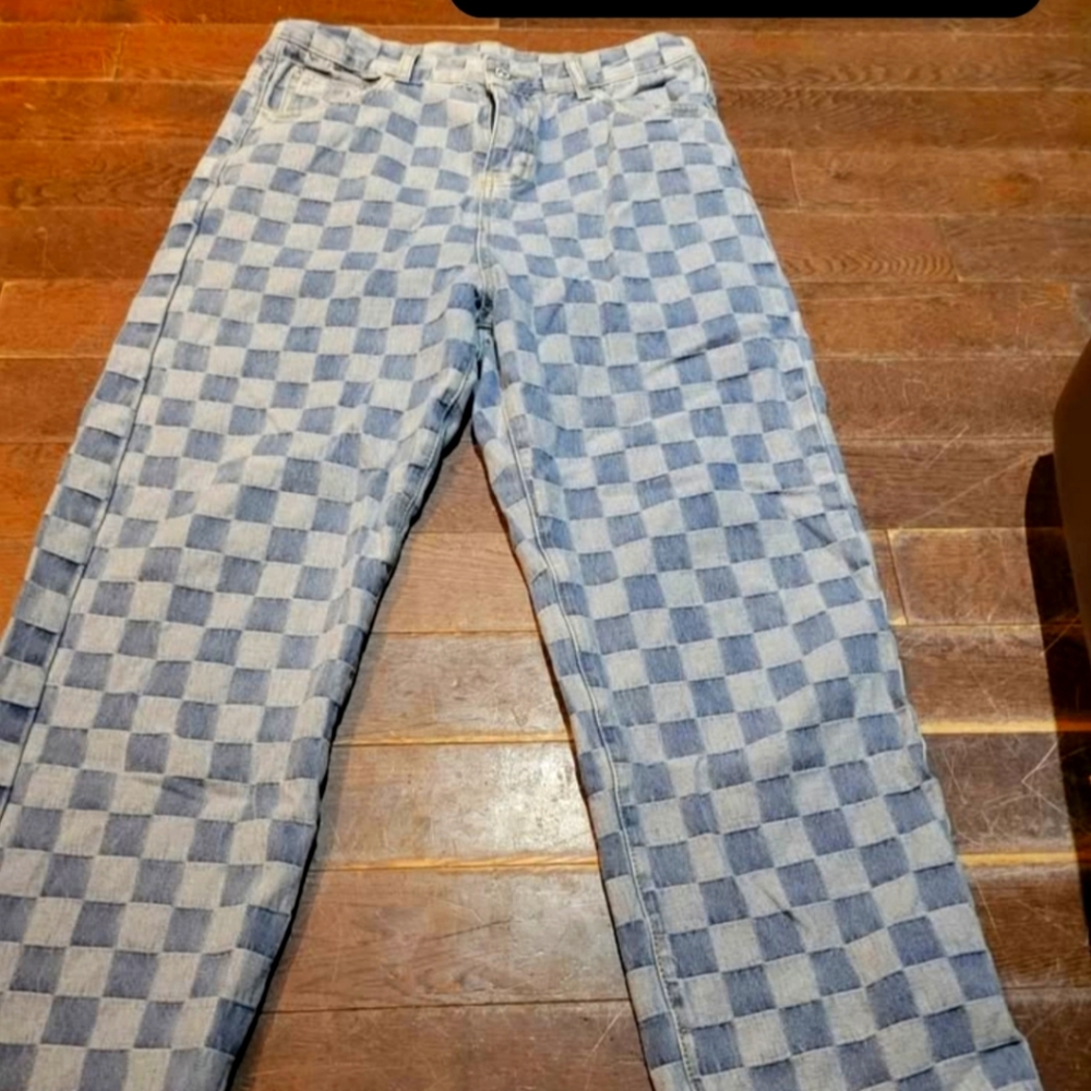 vintage rare Checkerboard Jeans size 10